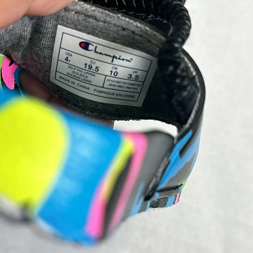 Champion Toddler‎ Colorful Sandals Size 4T